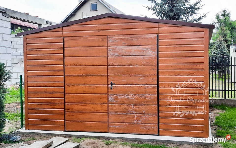 SCHOWEK DOMEK OGRODOWY 4mx4m dwuspad 2x okno Szczecinek