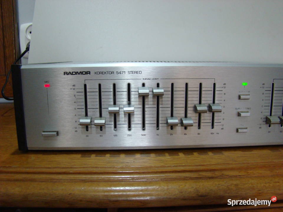 Unitra Radmor 5471 Korektor graficzny srebrnyAL Pozostałe Jelenia Góra