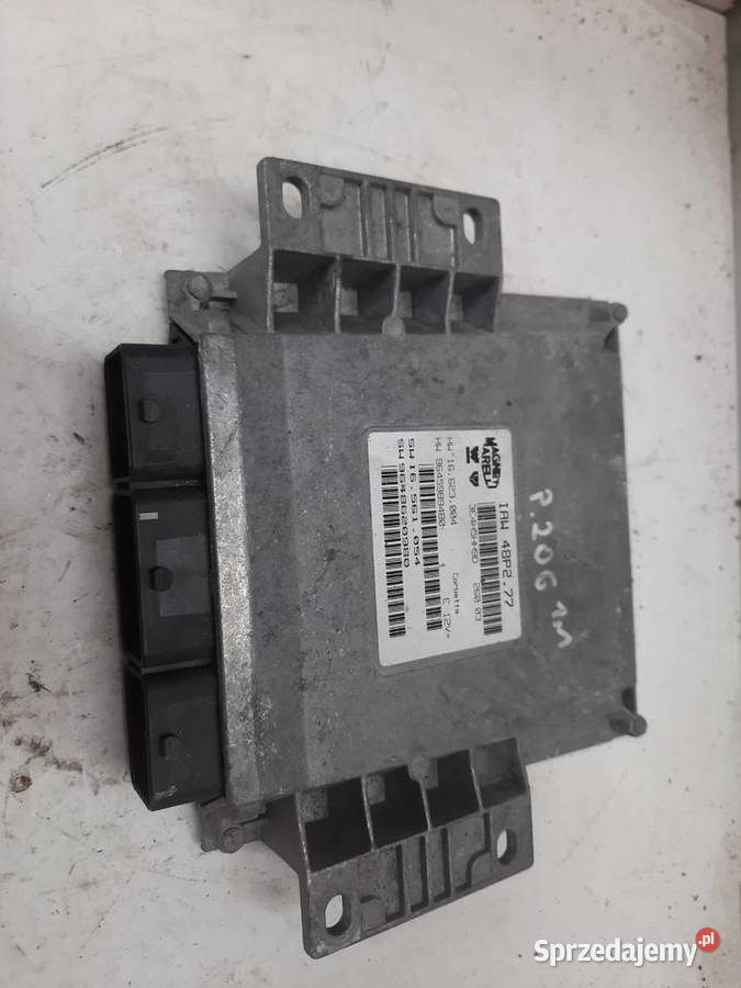 Peugeot 206 11 9645989480 Sterownik Silnika ECU osobowe Ksawerów