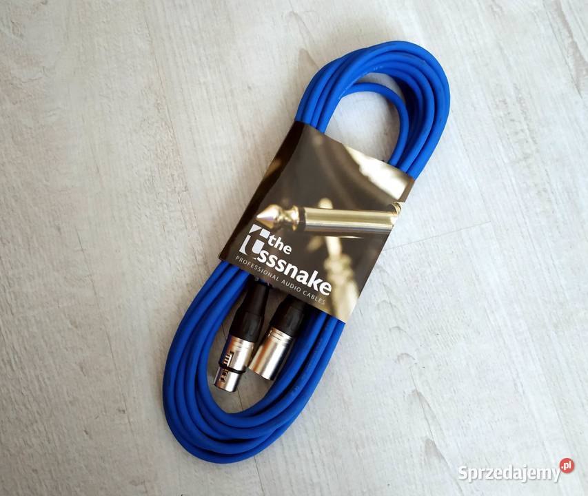 Kabel mikrofonowy XLR 6 metrów Bytom