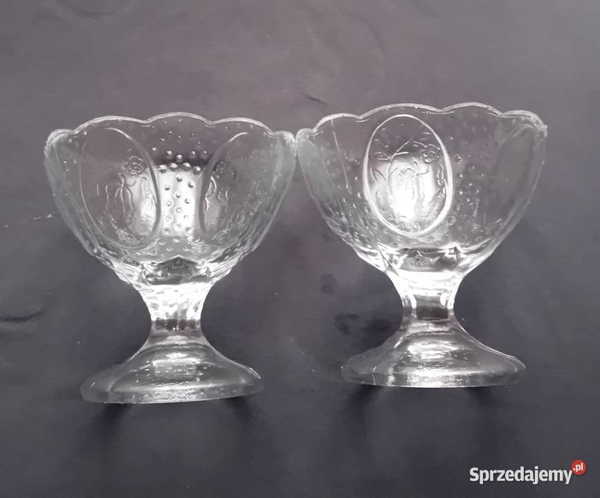 Dwa pucharki do deserów HSG Ząbkowice wzór Koźminek