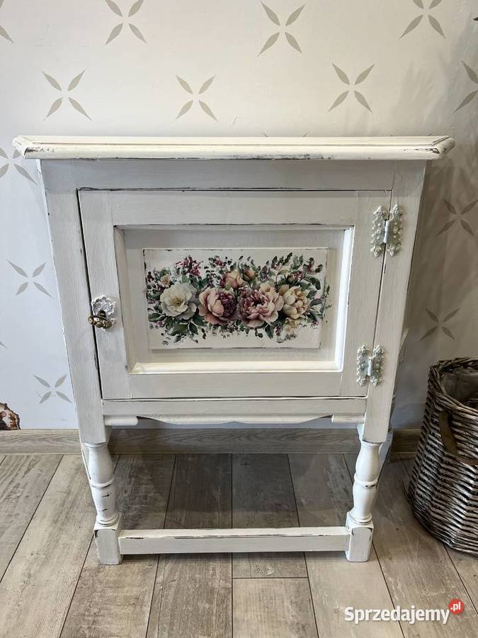 Szafka komoda biała shabby chic lubuskie