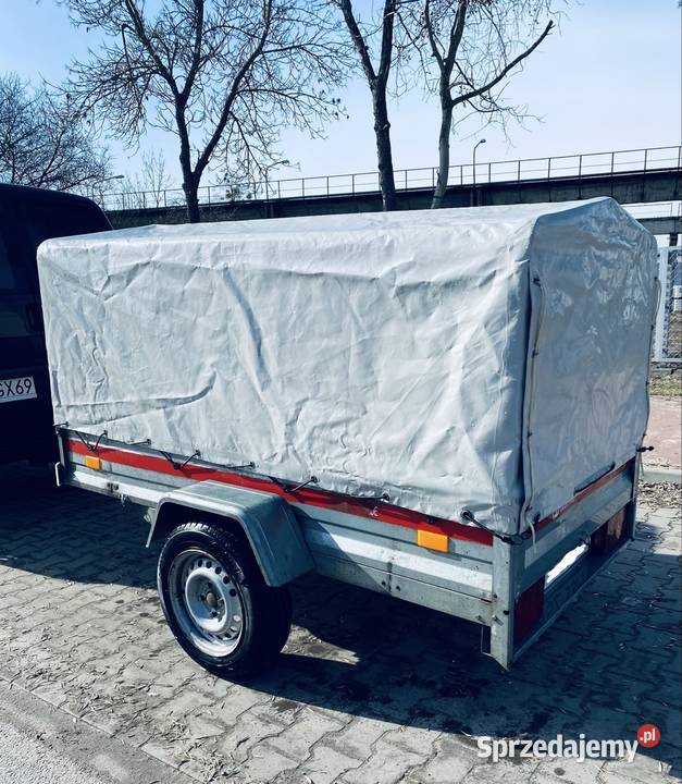 Przyczepka lekka Świdnik zarejestrowana Burtowe i plandeki