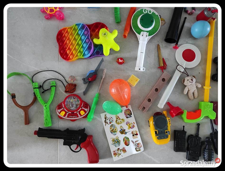 Duży zestaw zabawek MIX przedszkolaka mazowieckie