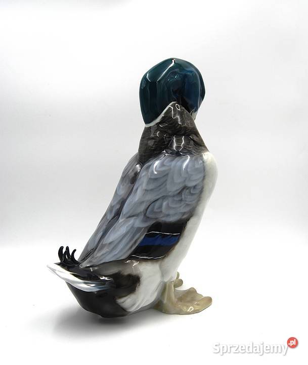 Porcelana Rosenthal figura Kaczor proj Willy Poznań