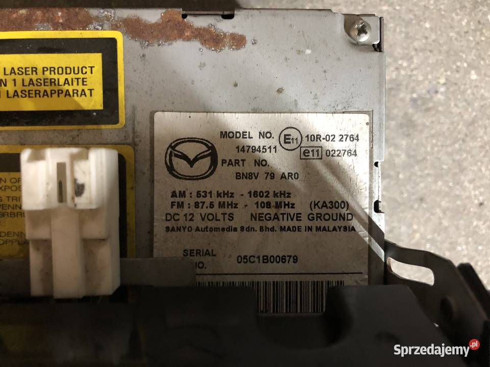 Radio Mazda 3