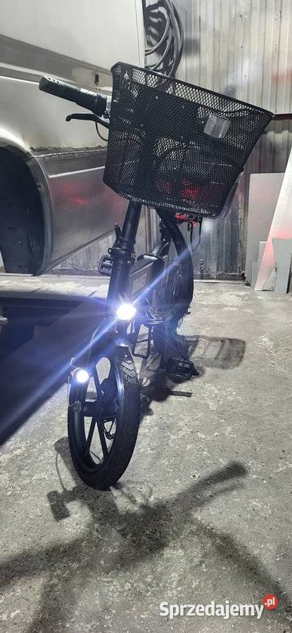 Rower elektryczny dohiker z manetką gazu