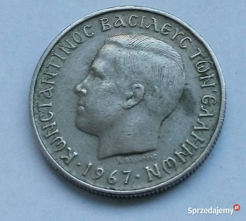 GRECJA1 DRACHMA1967 r Legionowo sprzedam