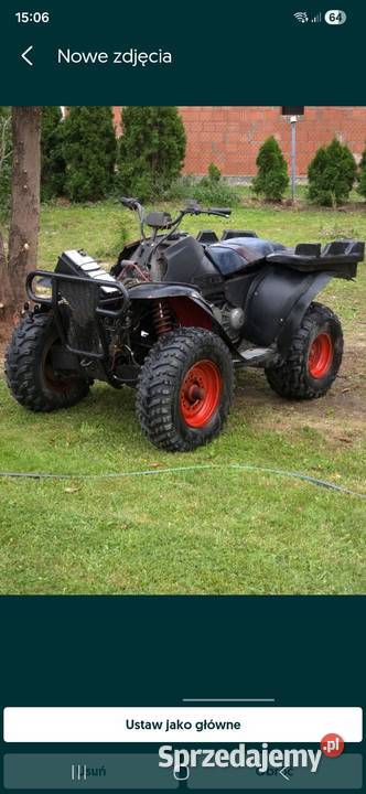 Quad polaris d bat 400 4x4 disel Rok produkcji 1990 Bełchatów