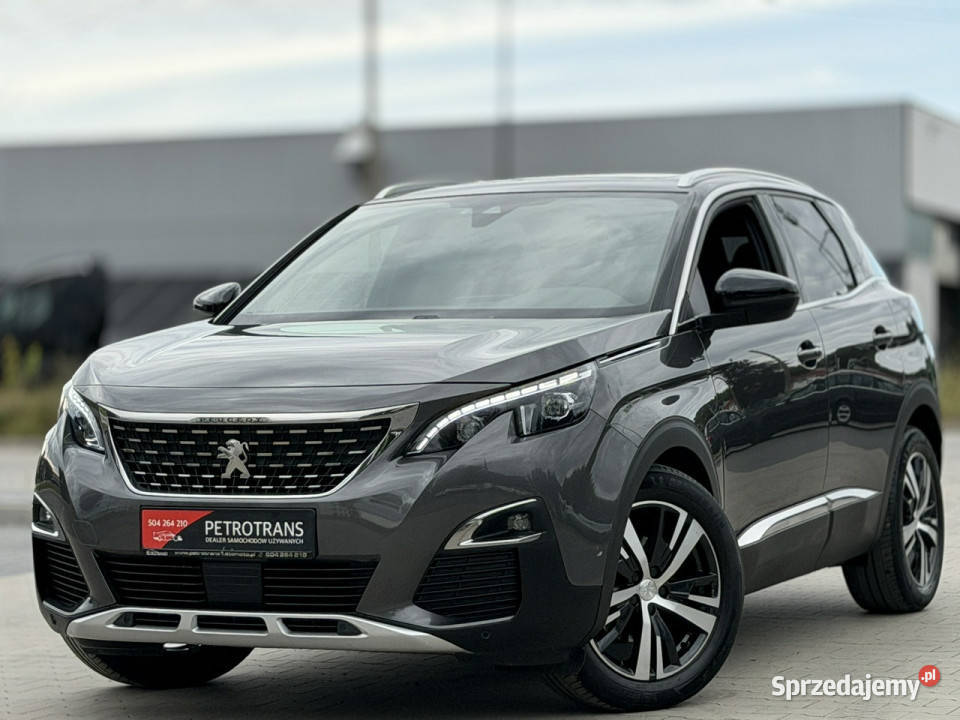 Peugeot 3008 16 165 GTLINE Automat Panorama światła LED Mrągowo sprzedam