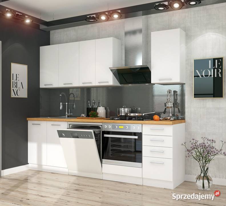 ZestawMeble szafki kuchenneKuchnia Biała Eko Komplety mebli