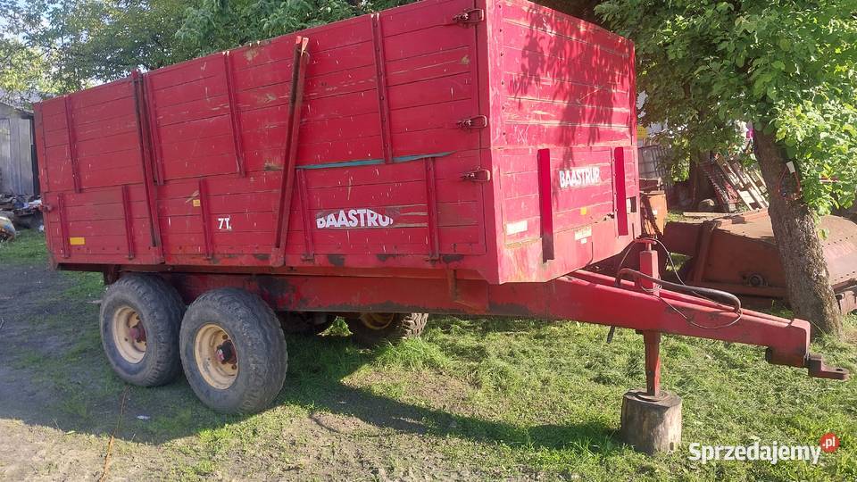 Przyczepa wywrotka tandem 7ton Łańcut