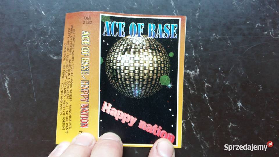 Kaseta magnetofonowa Ace of base Happy nation Płyty i kasety podlaskie