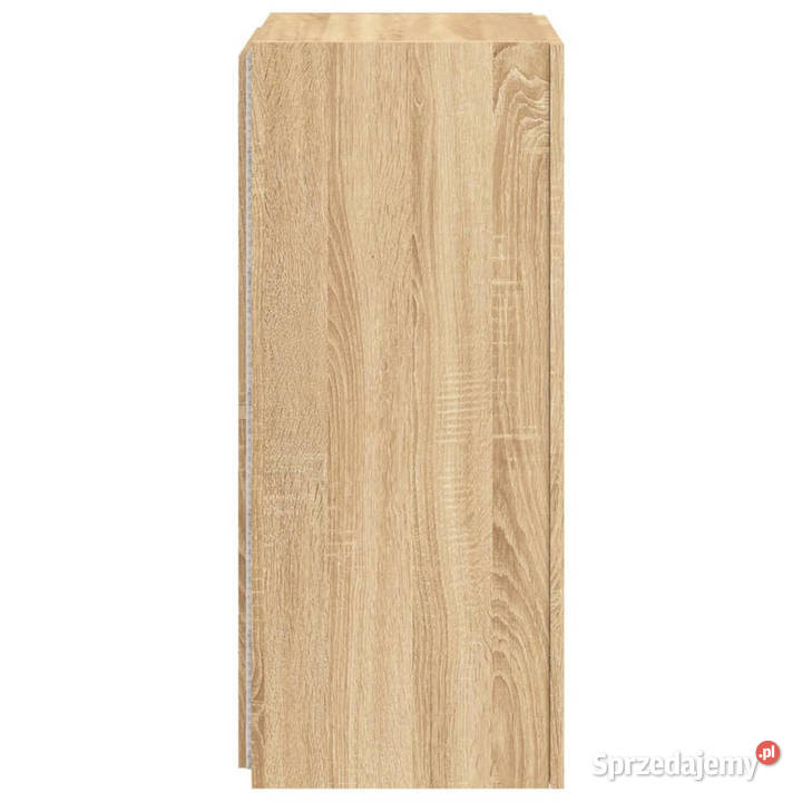 Ścienna szafka TV z LED dąb sonoma 405x35x80 Warszawa