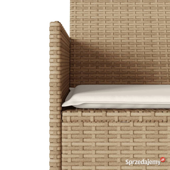 Ogrodowa sofa 2os ze stolikiem i poduszkami mazowieckie Warszawa