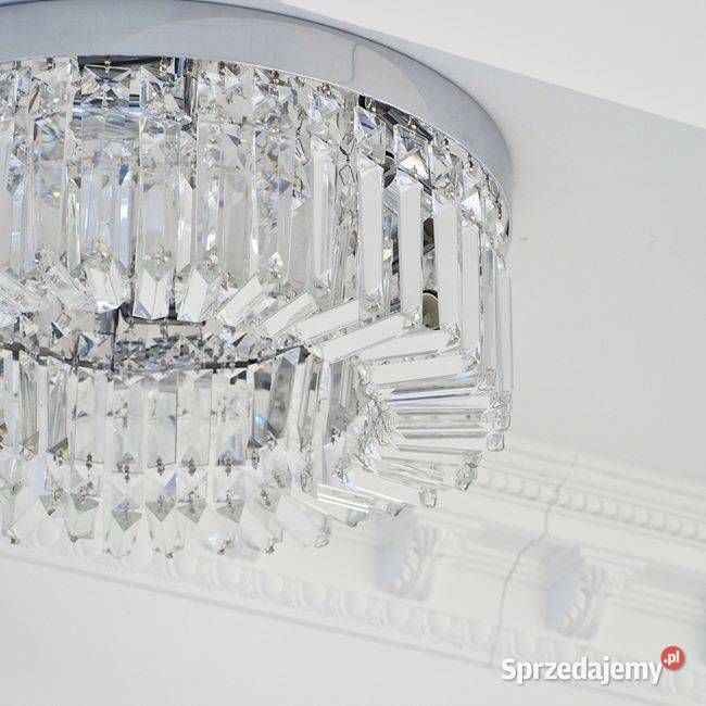 Plafon STELLA Kryształowy Glamour Srebrny sprzedam