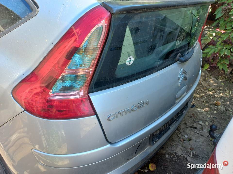 Wszystkie części citroen c4 lampy zderzak klapa Narama