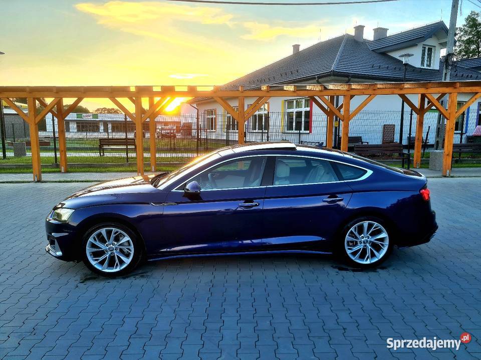 Audi A5 2020r 20Tfsi 252 4x4 Quattro Virtual tempomat Ryglice