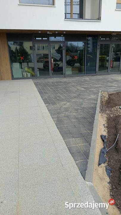 Brukarz usługi brukarskie ułożenie kostki opaski usługi budowlane
