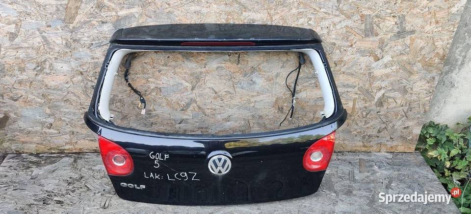 TYLNA KLAPA TYŁ VW GOLF V 5 MK5 Rudziniec