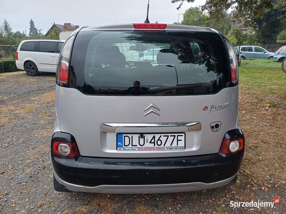 Citroen C3 Picasso 14i 95 LPG 2009r klimatyzacja światła przeciwmgielne dolnośląskie Lubin