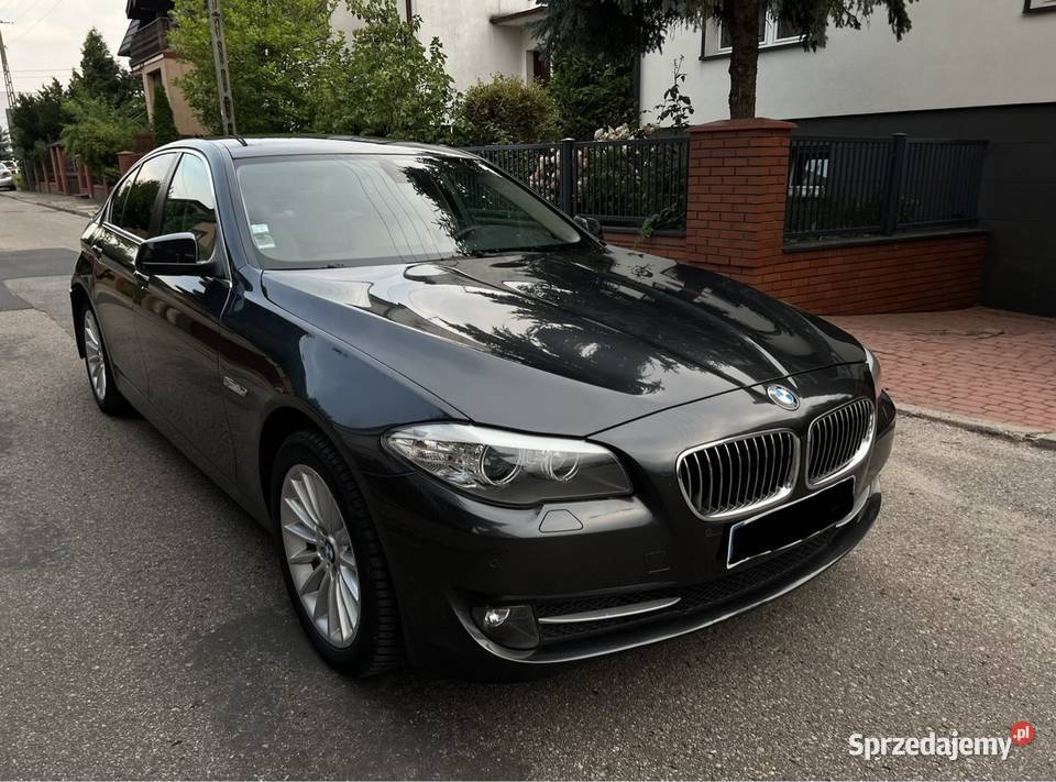 BMW SERIA 5 F10 520d 184 FULL PIĘKNA ZADBANA aluminiowe felgi wielkopolskie Turek