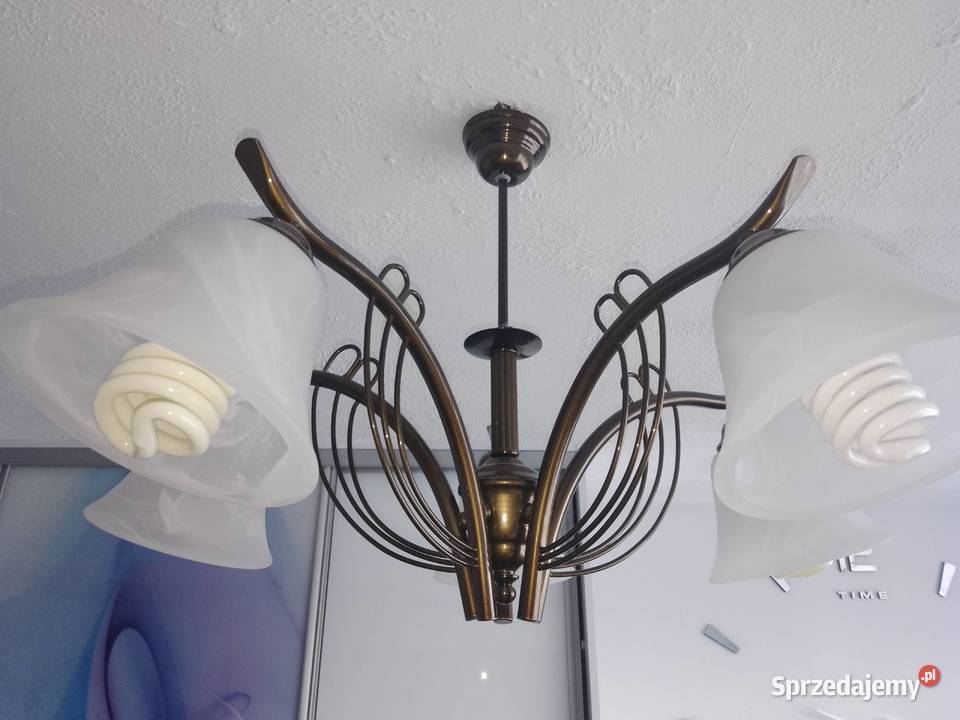 Lampa sufitowa plus dwa kinkiety Sosnowiec