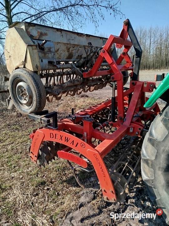 Agregat Uprawowo Siewny ŻUBR 27m DEXWAL Wał Kazanów