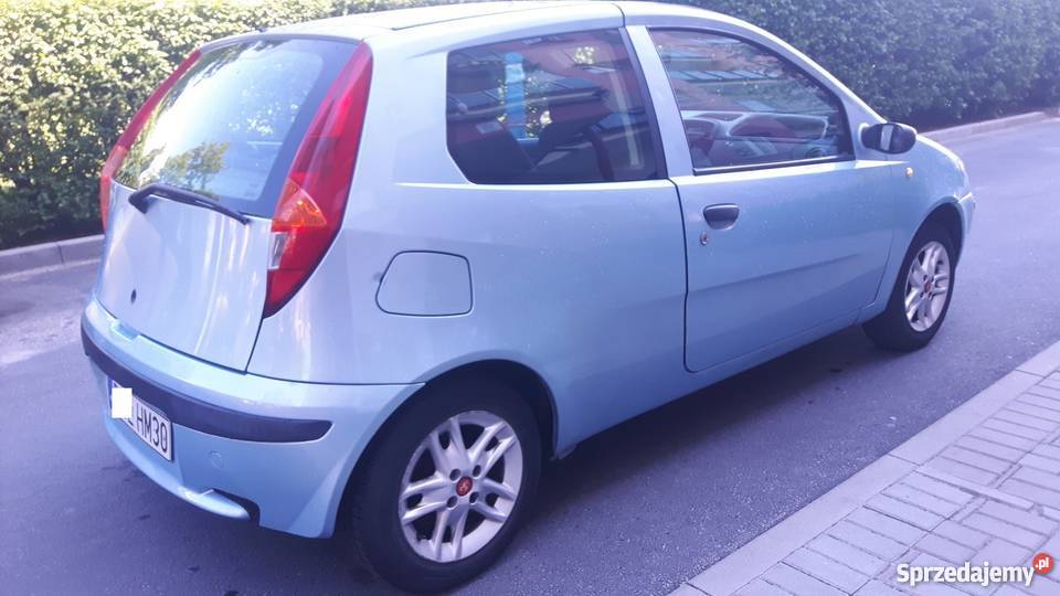 FIAT PUNTO 2 1900 JTD aluminiowe felgi dolnośląskie Głogów sprzedam