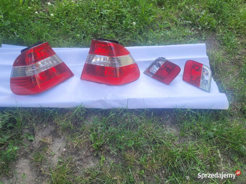 Lampy tylnie BMW E46 sedan komplet Łódź