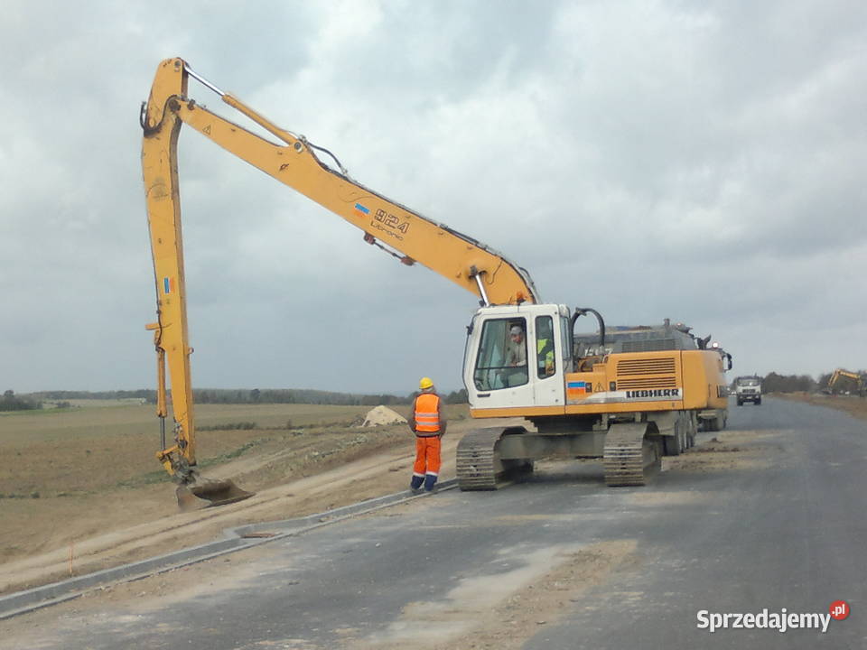 Sprzedam koparkę gąsienicową LIEBHERR 924 LONG Rok produkcji 2004 Gdańsk