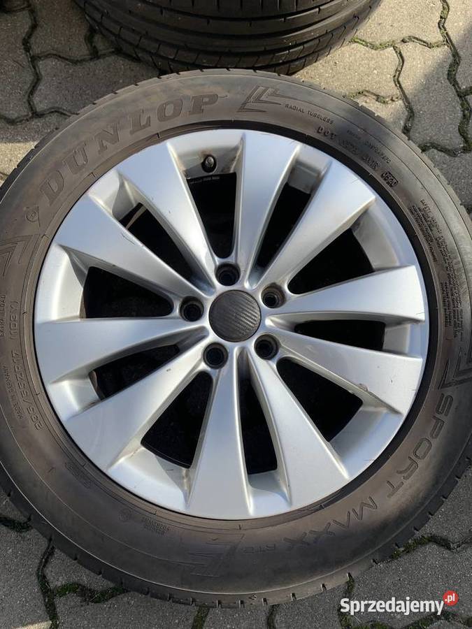 Kpl opon i felg aluminium 17 Białystok sprzedam