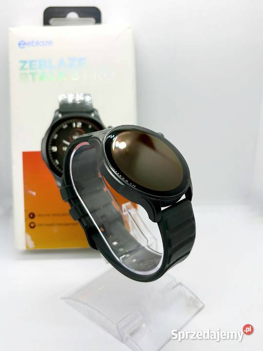 Smartwatch Zeblaze BTALK 3 PRO czarny warmińsko-mazurskie Elbląg