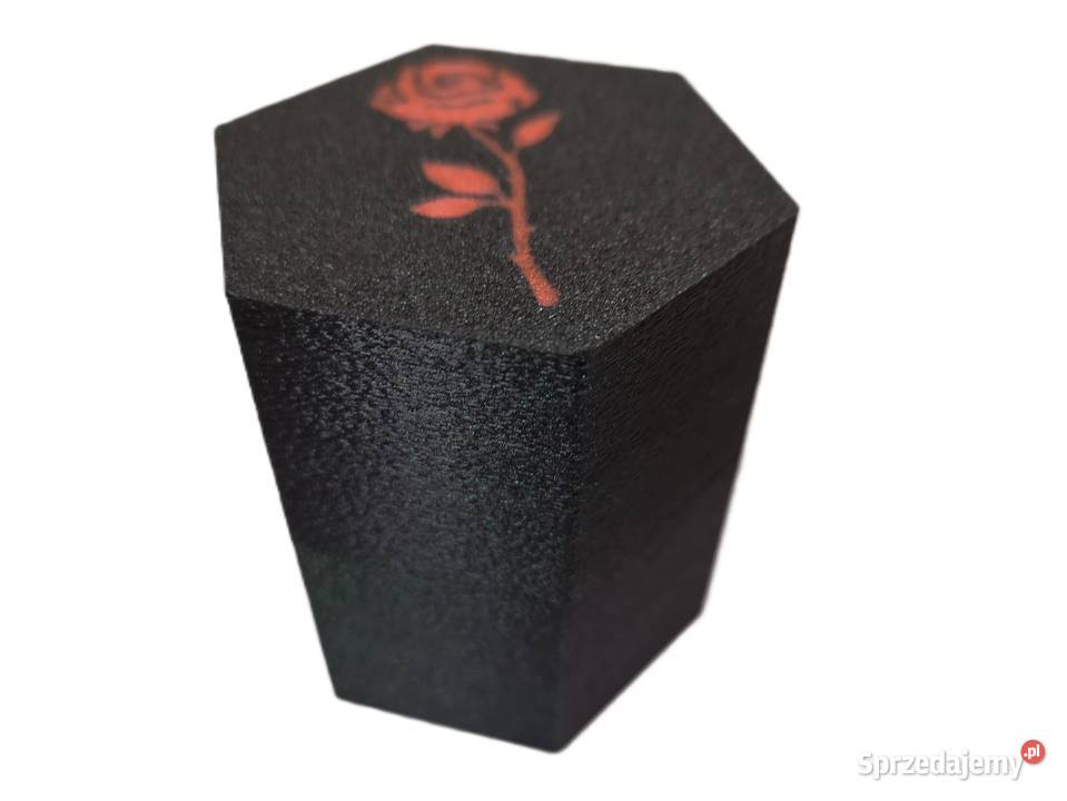 Pudełko zapachowe z różą 3D elegancki pojemnik