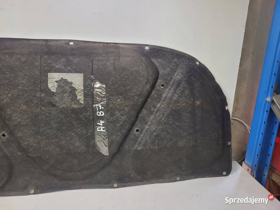 WYGŁUSZENIE MASKI AUDI A4 B7 8E0863825
