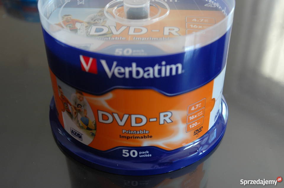 Płyta DVDR Verbatim cake 50 do druku FF pomorskie Gdynia