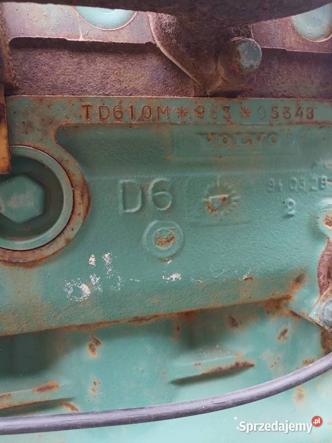 Silnik Volvo TD610m 140kw 1902200obr Biały Dunajec
