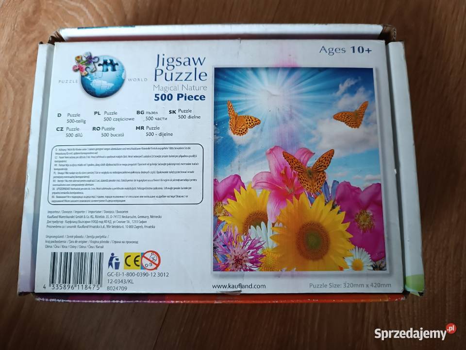 Puzzle Jig Saw 500 sztuk Magiczna Natura sprzedam