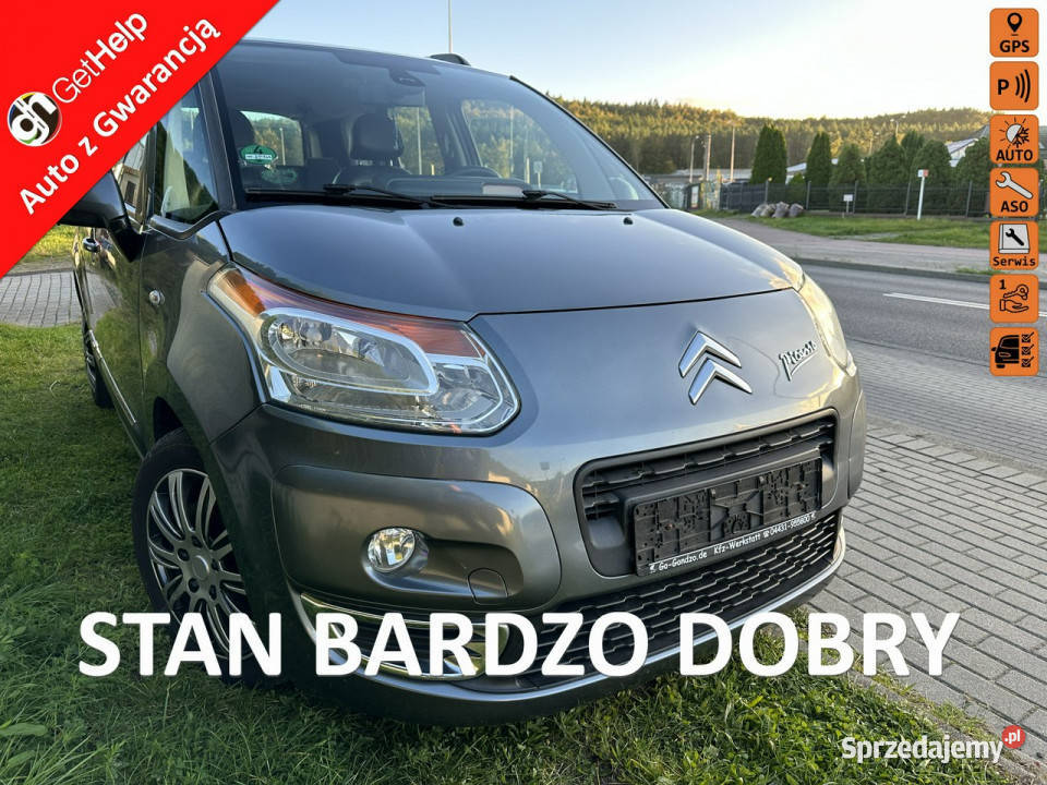 Citroen C3 Picasso Exclusive alkantara tempomat tempomat pomorskie Wejherowo