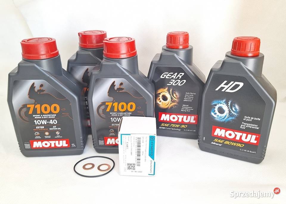 Zestaw olejowy Cf Moto 1000 G3 olej filtr Motul Pozostałe Gostynin