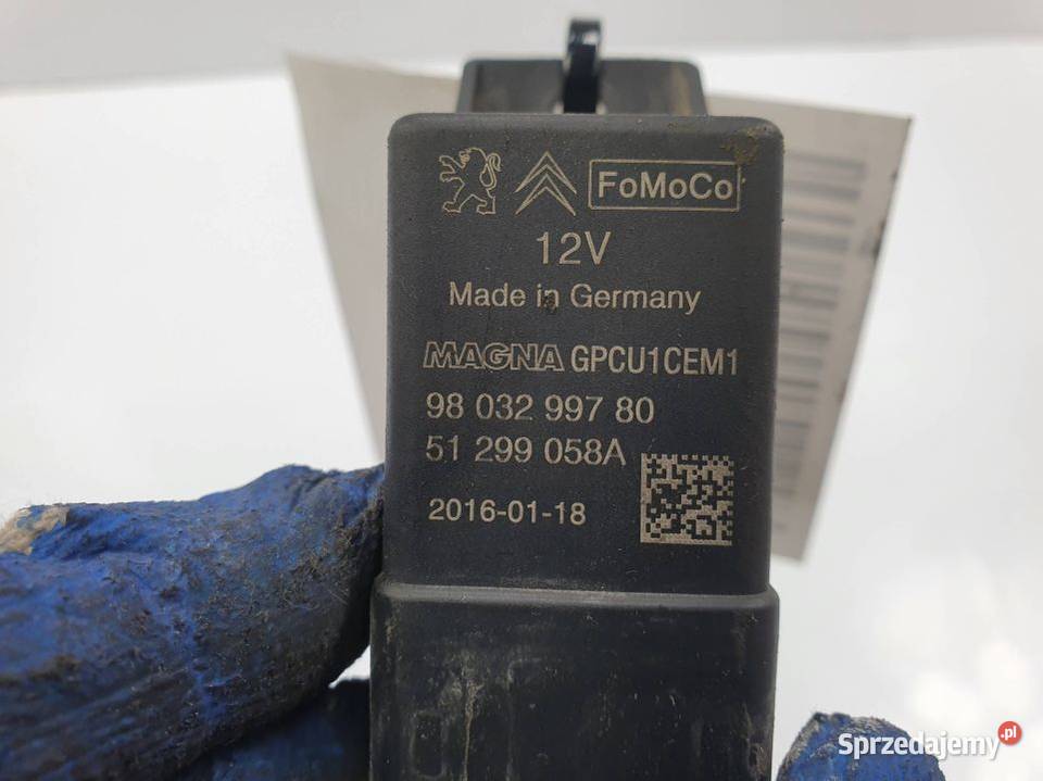 PRZEKAZNIK PEUGEOT 308 9803299780 Lipno sprzedam