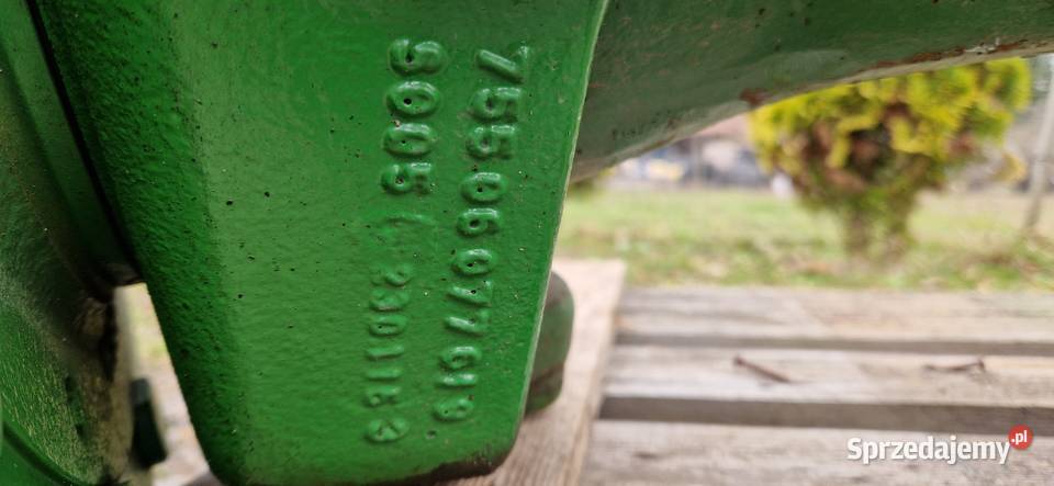 Przedni most John Deere 6215 R zwolnice piasty sprzedam