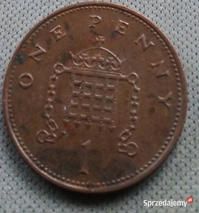 WIELKA BRYTANIAONE PENNY1998 r Numizmatyka sprzedam