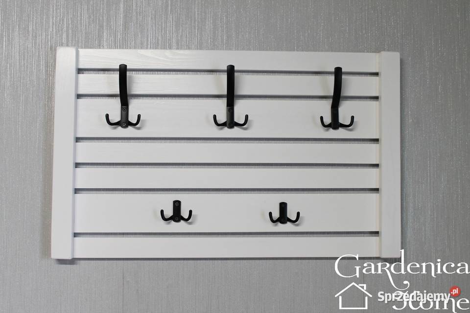 Wieszak ścienny niski nowoczesny na ubrania do Warszawa