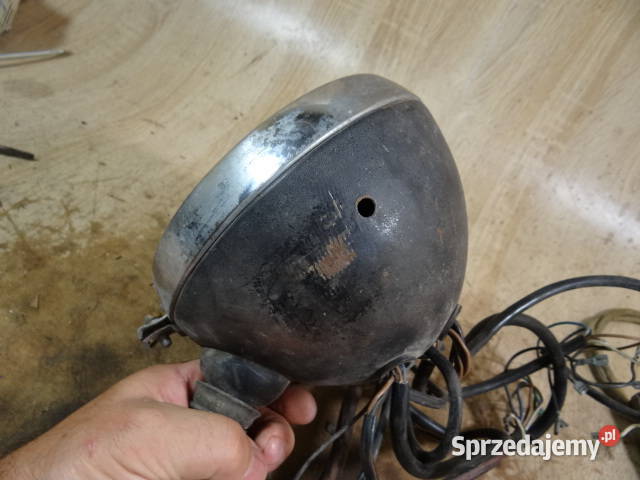 lampa przód H4 MZ ETZ 150 250 org DDR Żary sprzedam