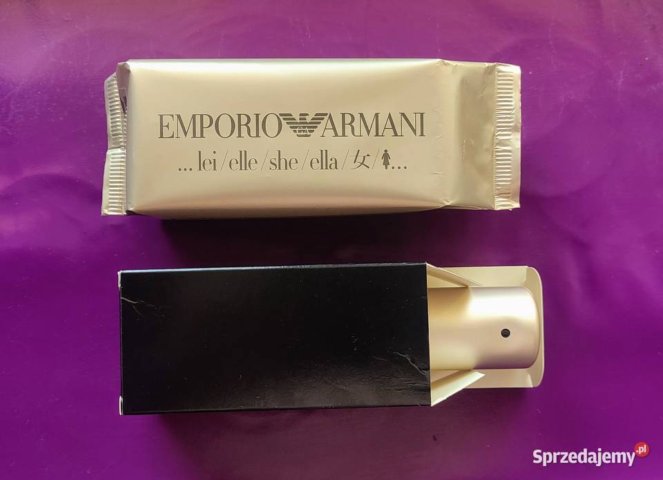 Pusty flakon buteleczka perfumach EMPORIO ARMANI Pruszków