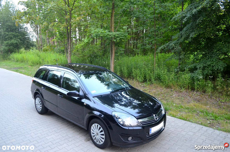 Piękna czarna Astra H kombi z 2008 r Zarejestrowany w Polsce Ożarów Mazowiecki