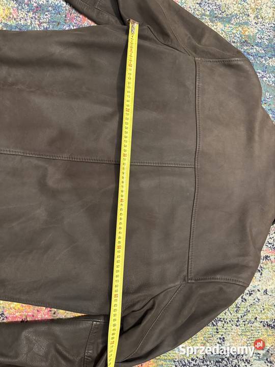 Kurtka skórzana męska xl Suchy Las gruba skóra Kalisz sprzedam