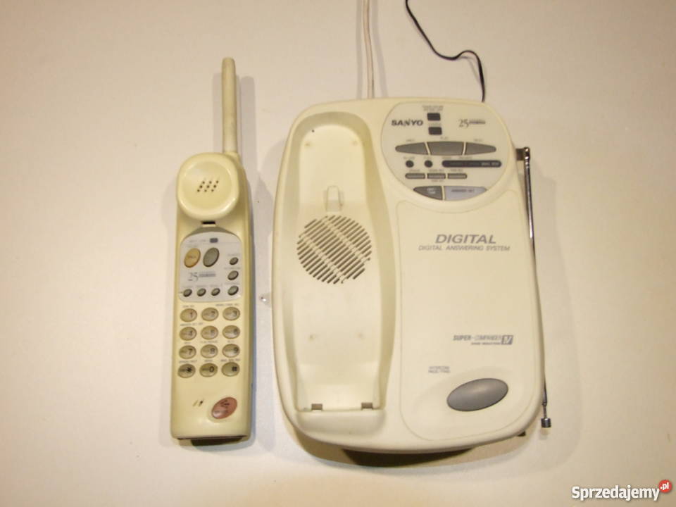 Telefon ze słuchawką przenośną Telefony bezprzewodowe Wrocław