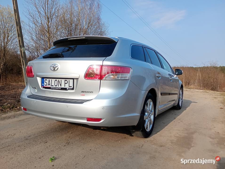 Toyota Avensis t27 salon polska 127KM warmińsko-mazurskie Olsztyn